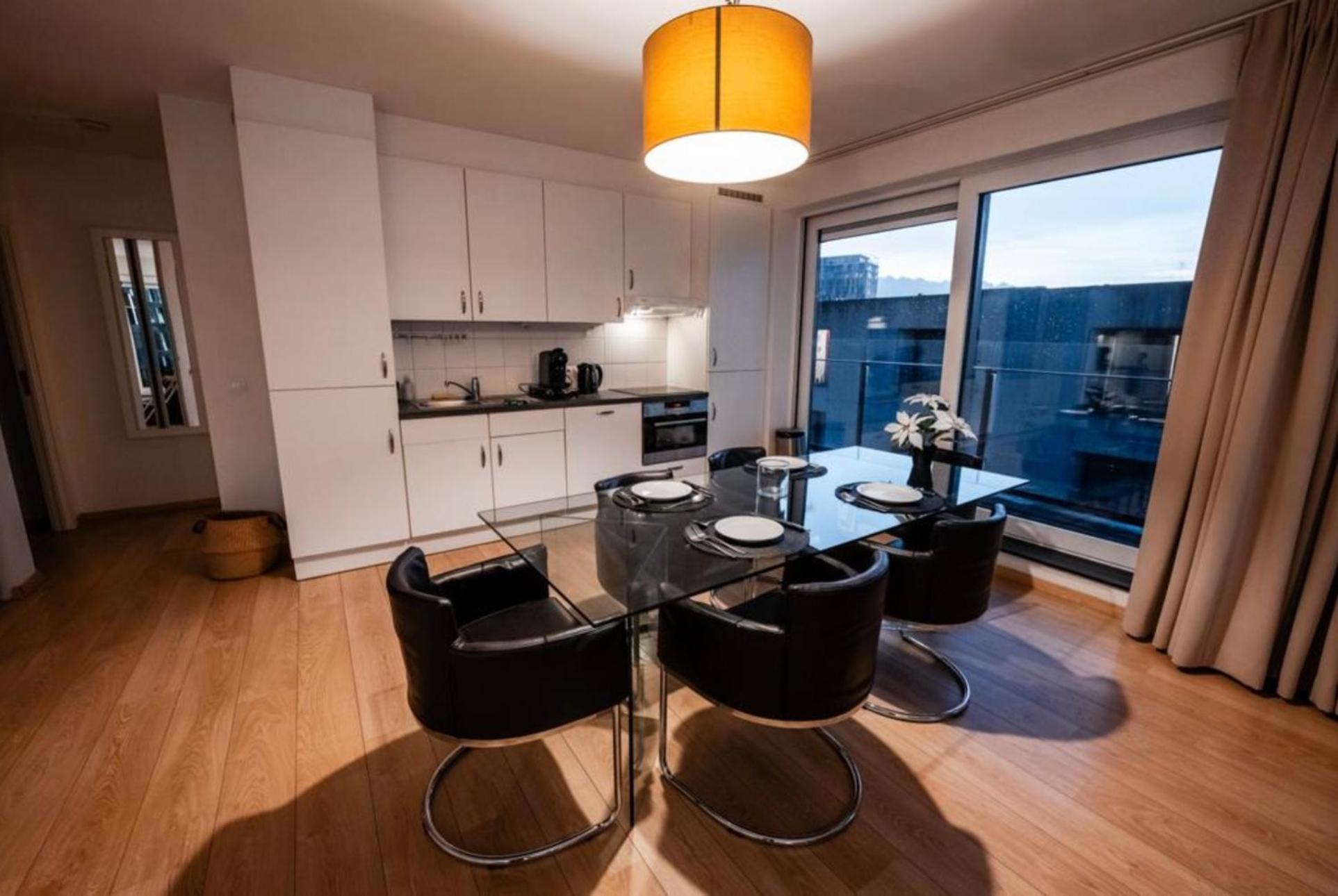 Apartment With Stunning View In City Center Bruxelas Exterior foto